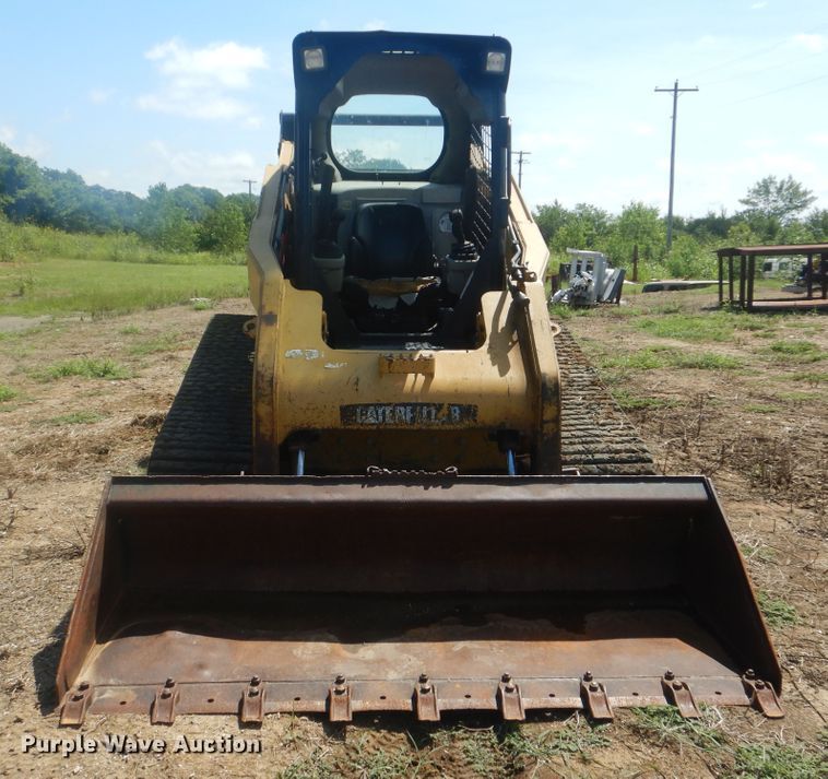 image for item HY9302 2008 Caterpillar 287C  tracked skid steer loader