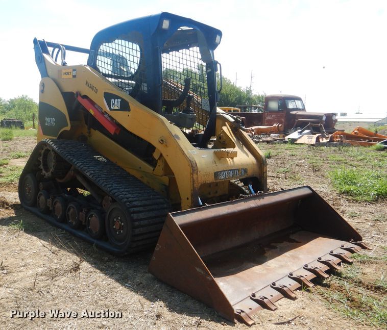 image for item HY9302 2008 Caterpillar 287C  tracked skid steer loader
