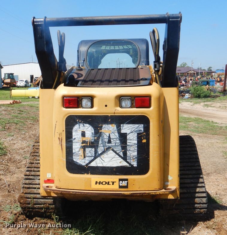image for item HY9302 2008 Caterpillar 287C  tracked skid steer loader
