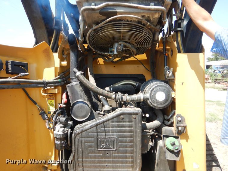 image for item HY9302 2008 Caterpillar 287C  tracked skid steer loader