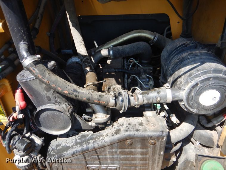 image for item HY9302 2008 Caterpillar 287C  tracked skid steer loader