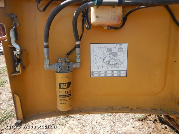 image for item HY9302 2008 Caterpillar 287C  tracked skid steer loader