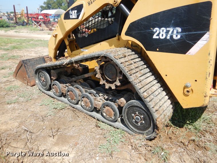 image for item HY9302 2008 Caterpillar 287C  tracked skid steer loader