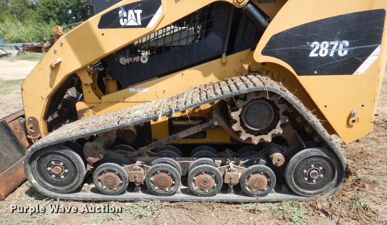 image for item HY9302 2008 Caterpillar 287C  tracked skid steer loader