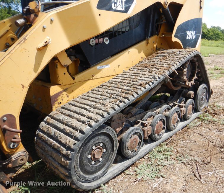 image for item HY9302 2008 Caterpillar 287C  tracked skid steer loader