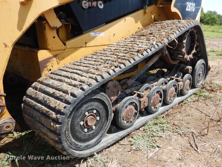 image for item HY9302 2008 Caterpillar 287C  tracked skid steer loader