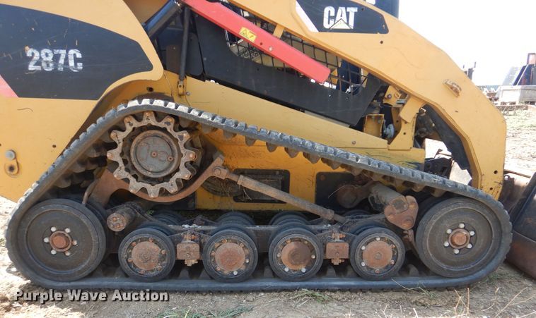 image for item HY9302 2008 Caterpillar 287C  tracked skid steer loader