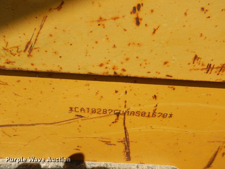 image for item HY9302 2008 Caterpillar 287C  tracked skid steer loader