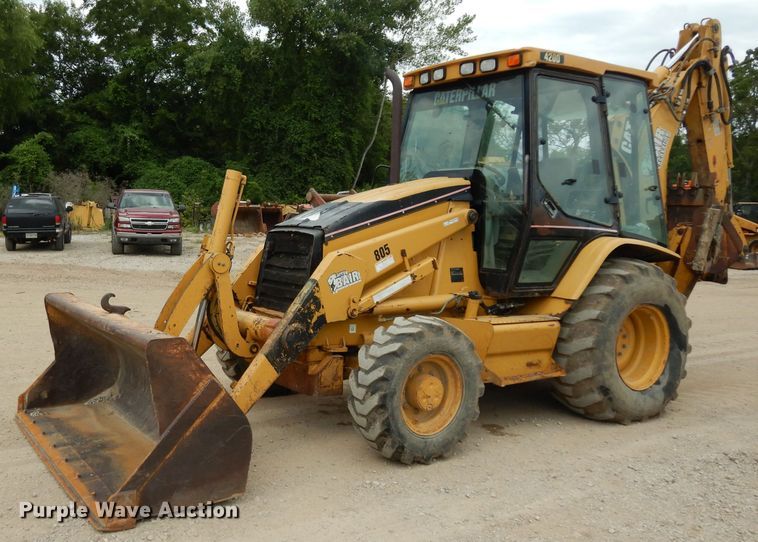 image for item HY9512 2003 Caterpillar 420D  backhoe