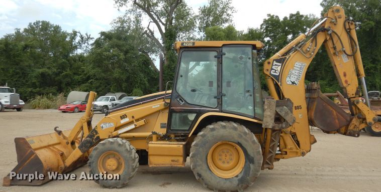 image for item HY9512 2003 Caterpillar 420D  backhoe