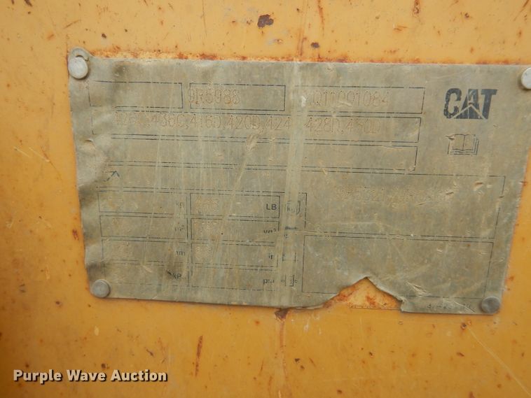 image for item HY9512 2003 Caterpillar 420D  backhoe