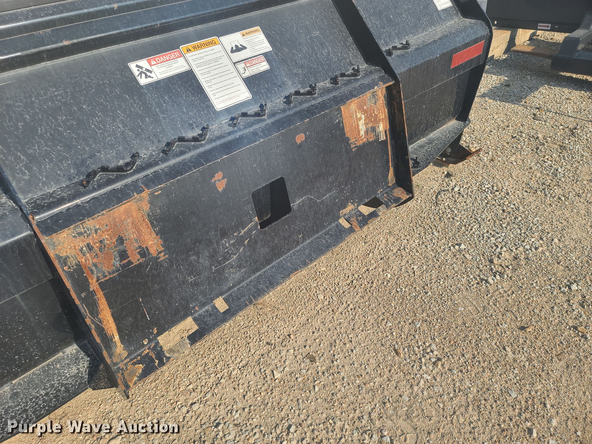 Land Pride SSP2596 skid steer snow pusher in Wamego, KS Item DE2456