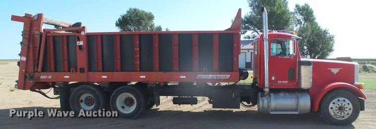 image for item DD0301 1997 Peterbilt 378  manure spreader truck