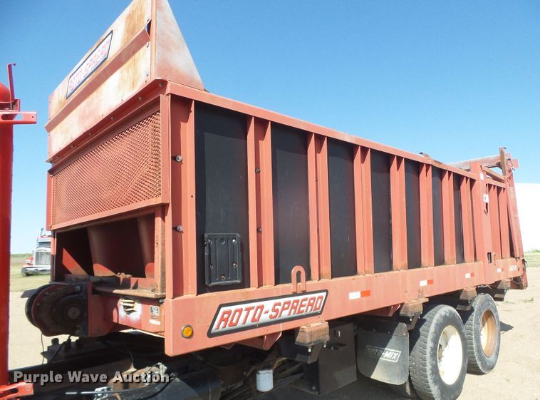 image for item DD0301 1997 Peterbilt 378  manure spreader truck