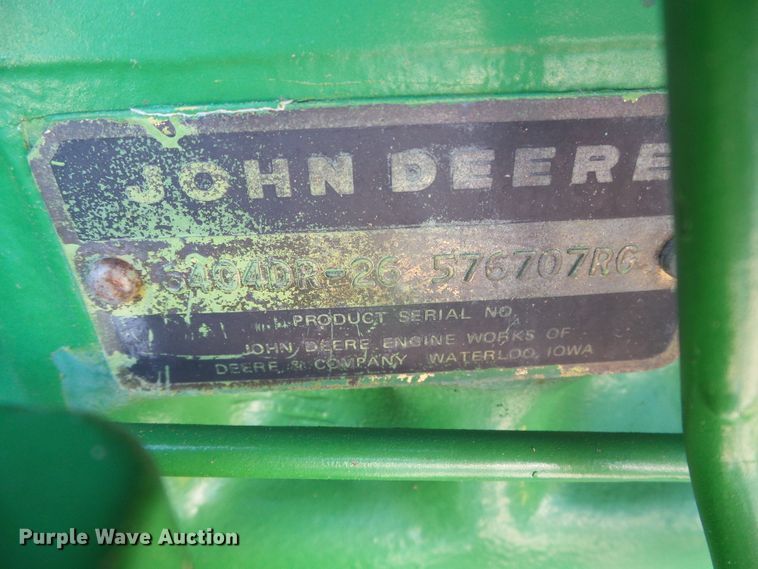 image for item DD0318 1979 John Deere 4040  tractor