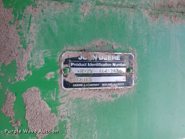 image for item DE4486 John Deere 9500 combine