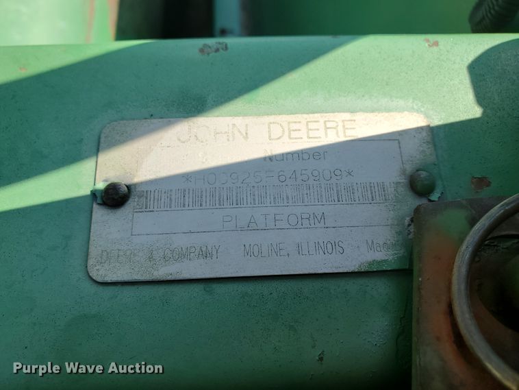 image for item DE4495 John Deere 925F flex head