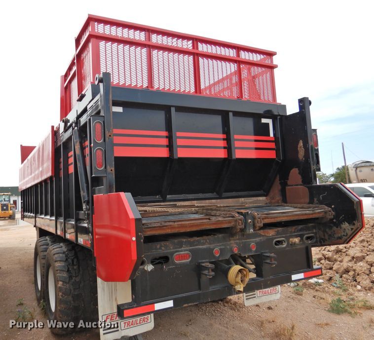 image for item DG1446 2018 Fehr manure spreader / silage wagon