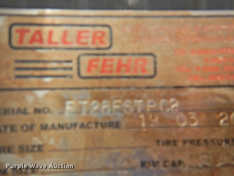 image for item DG1446 2018 Fehr manure spreader / silage wagon