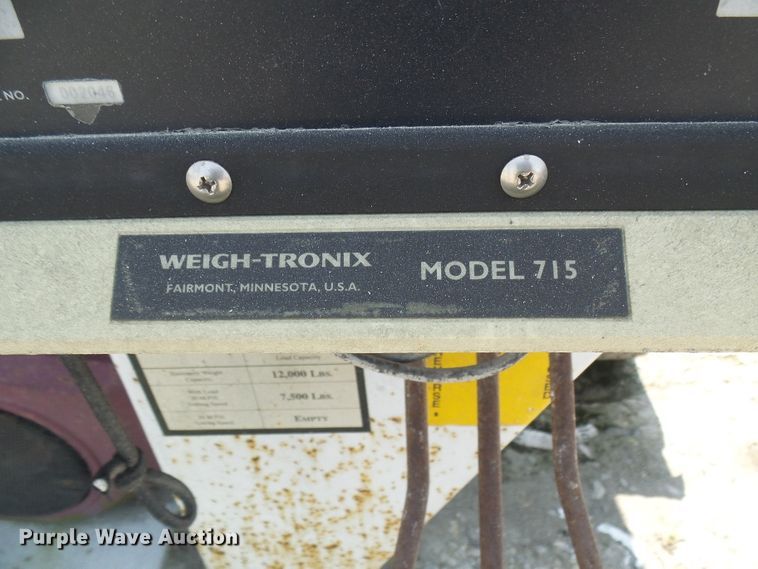 image for item DG2078 Parker 1500R weigh wagon