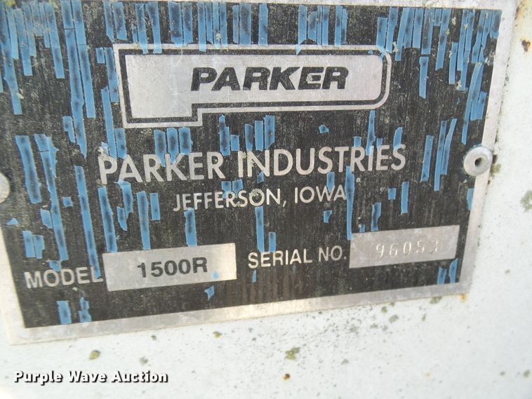 image for item DG2078 Parker 1500R weigh wagon