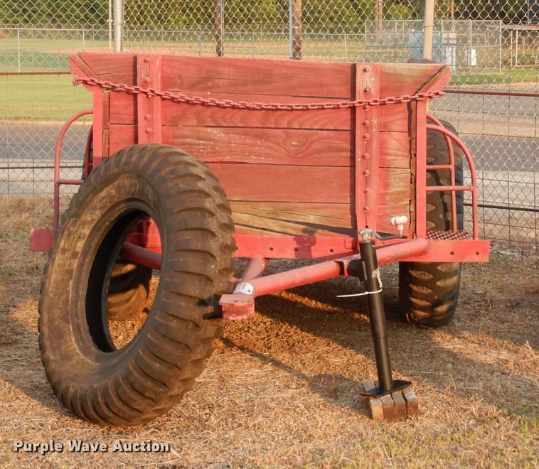 image for item DG6899 Shop built grain wagon
