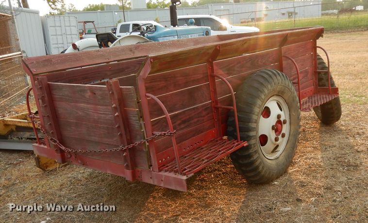 image for item DG6899 Shop built grain wagon