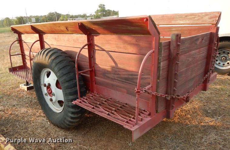image for item DG6899 Shop built grain wagon