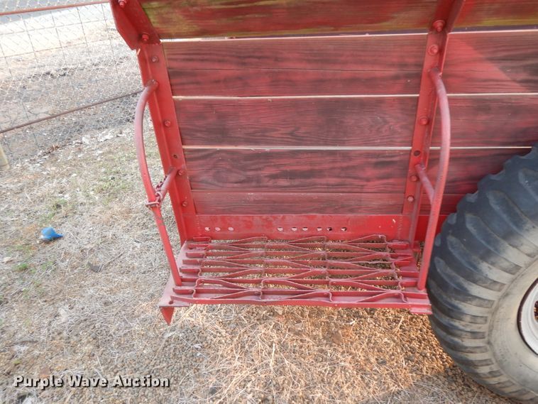 image for item DG6899 Shop built grain wagon