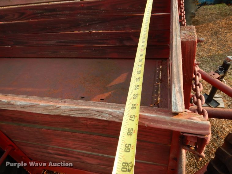 image for item DG6899 Shop built grain wagon