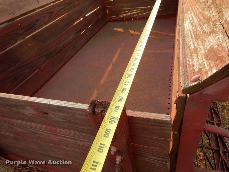 image for item DG6899 Shop built grain wagon