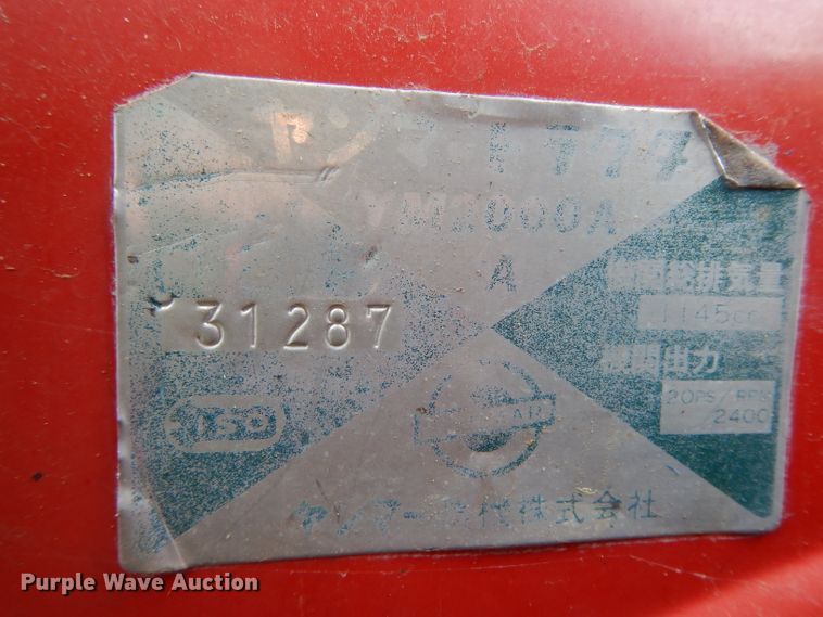 image for item DG6920 Yanmar YM2210  tractor