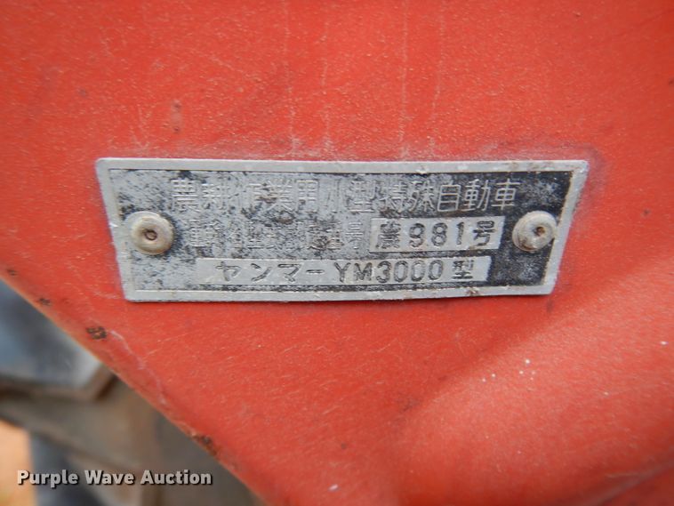 image for item DG6940 Yanmar 3000  tractor