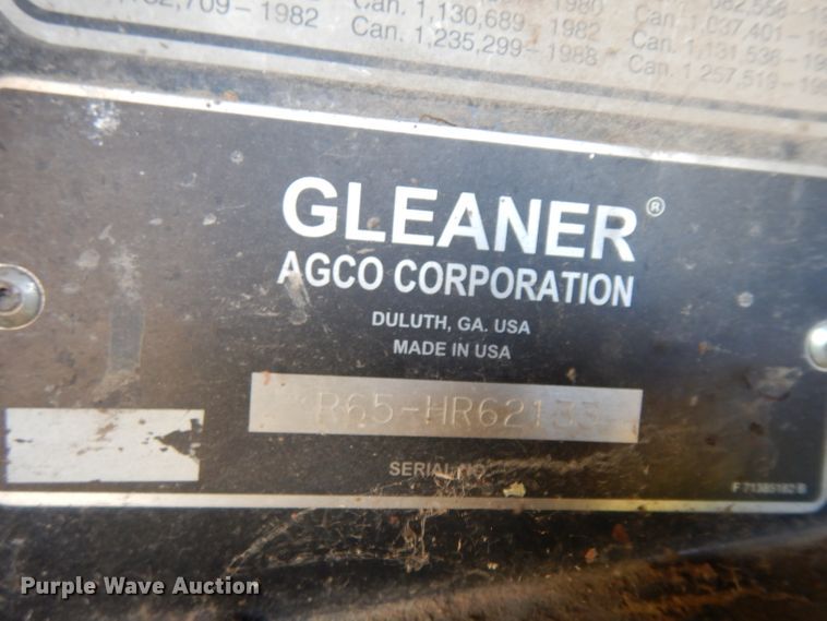 image for item HA9351 2006 Gleaner R65 combine