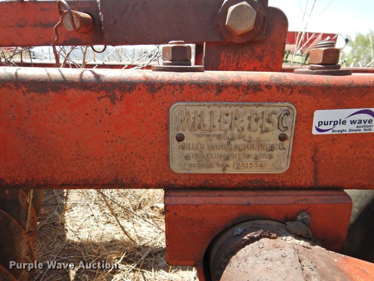 image for item HB9002 Miller off-set disk