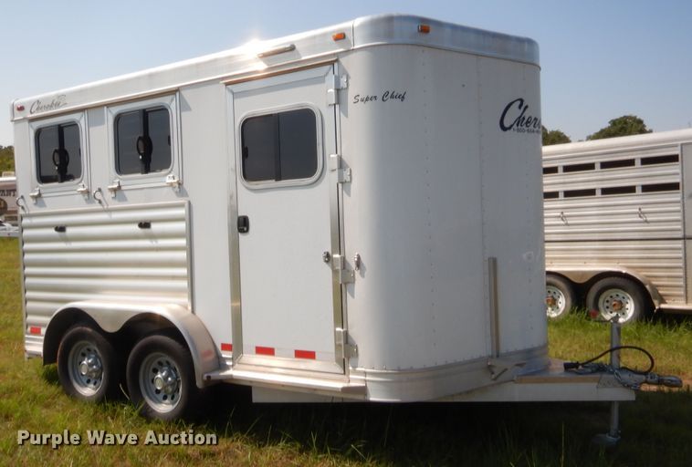 image for item HB9422 2015 Cherokee Super Chief 2990 horse trailer