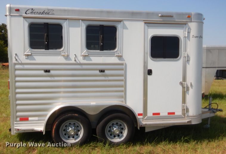 image for item HB9422 2015 Cherokee Super Chief 2990 horse trailer