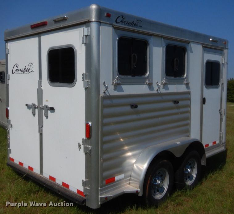 image for item HB9422 2015 Cherokee Super Chief 2990 horse trailer