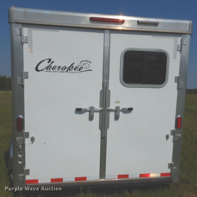 image for item HB9422 2015 Cherokee Super Chief 2990 horse trailer