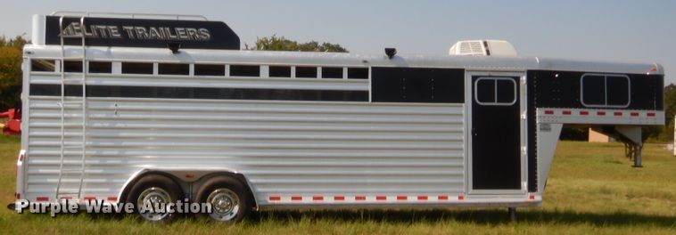 image for item HB9423 2015 Elite horse trailer