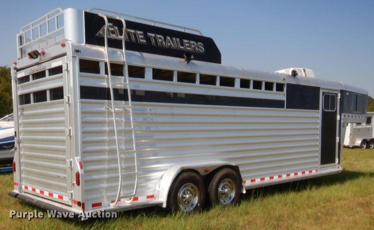 image for item HB9423 2015 Elite horse trailer