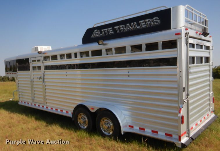 image for item HB9423 2015 Elite horse trailer