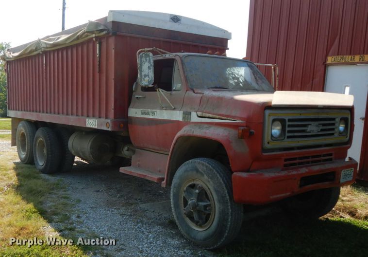 image for item HJ9529 1974 Chevrolet C65  grain truck
