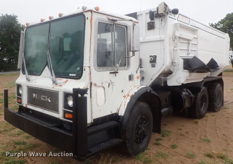 image for item HK9893 1982 Mack MR685S  feed mixer truck