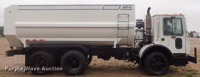 image for item HK9893 1982 Mack MR685S  feed mixer truck