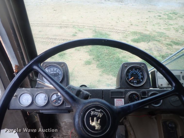 image for item HK9893 1982 Mack MR685S  feed mixer truck