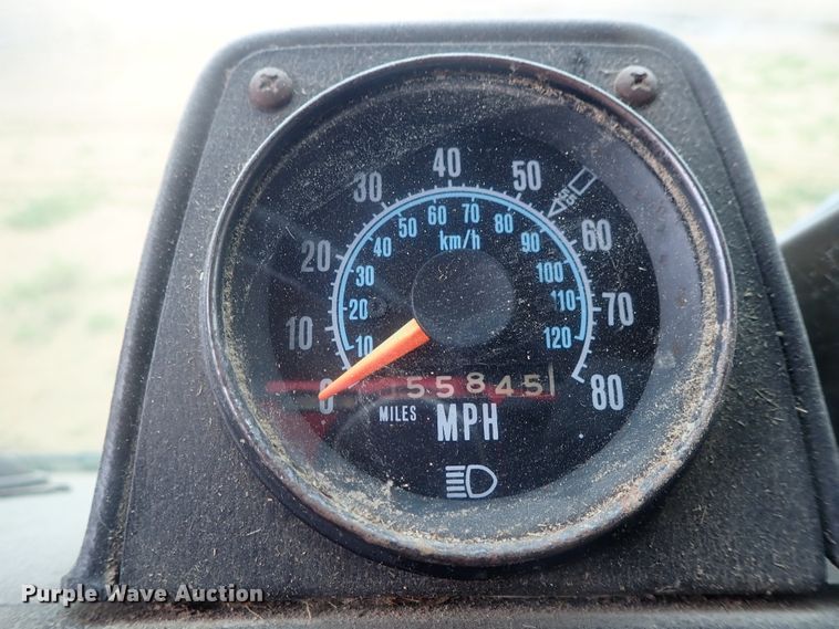 image for item HK9893 1982 Mack MR685S  feed mixer truck