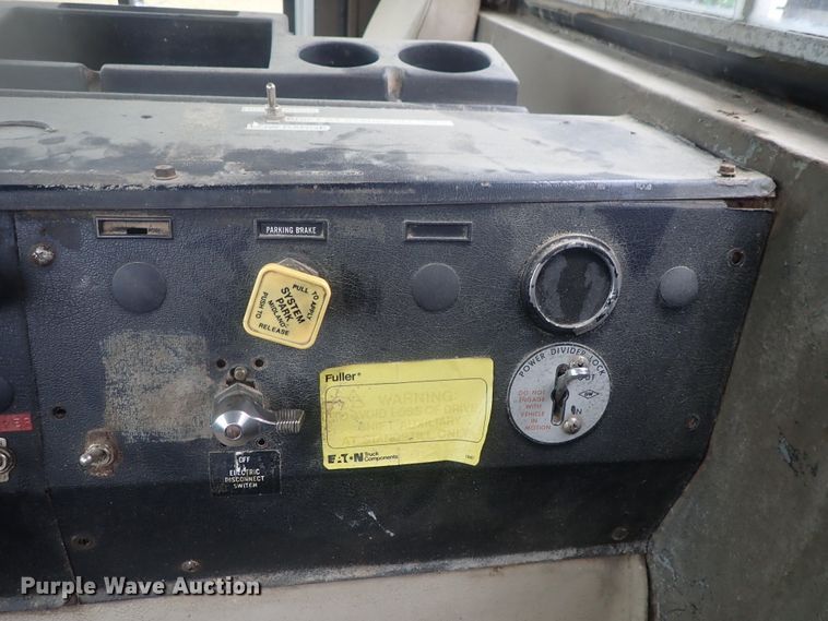 image for item HK9893 1982 Mack MR685S  feed mixer truck