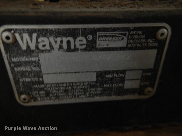 image for item HM9243 Wayne Cenex fuel pump