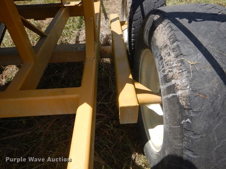 image for item HM9685 O'Connell Farm Drainage Plows The O'Connell Super Stringer reel trailer
